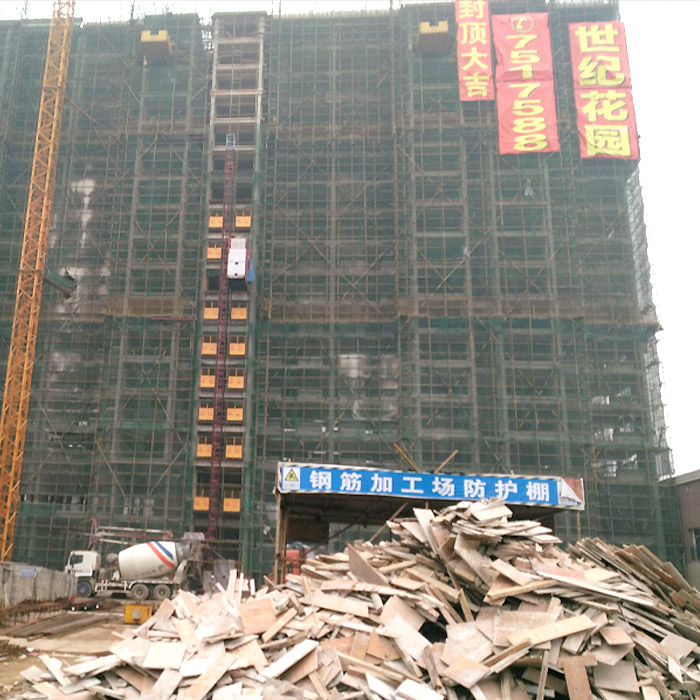 扶綏世紀(jì)花園二期、員工宿舍區(qū)采用外墻涂料裝飾系統(tǒng)